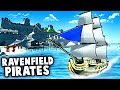 RAVENFIELD Pirates!?  Epic Pirate Fortress vs Pirate Ship MAP! (Ravenfield Mods Gameplay)