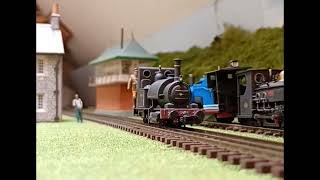 The Earl of Brookford takes a footplate ride on Talyllyn OO9