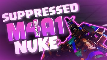 Suppressed M4A1 Nuke w/ Iron Sights | Bullet Force
