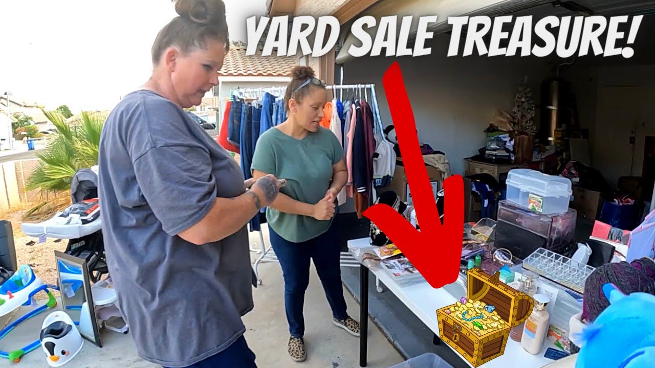 FINDING HIDDEN TREASURES AT A GARAGE SALE! YouTube FINDING HIDDEN TREASURES AT A GARAGE SALE! YouTube