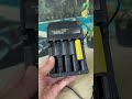 Charger baterai USB lithium 18650 4 Slot Pengisian Daya Cepat #chargerbaterai #casbaterai