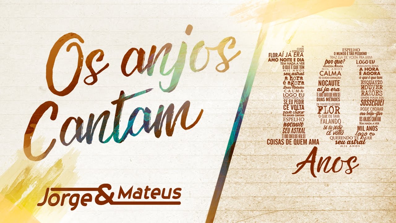 Jorge Mateus Os Anjos Cantam Live Music Video Song Lyrics And Karaoke lyricstraining