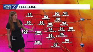 Late summer heat sticks around in Omaha