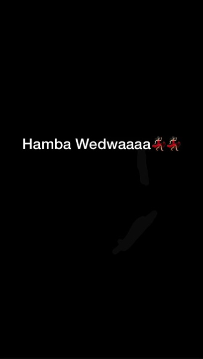 Hamba wedwa