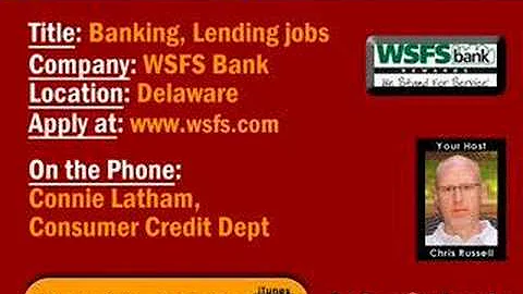 WSFS Bank Jobcast with Connie Latham