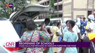 CHASS laments over lack of funiture as first year SHS students report to school | Citi Newsroom