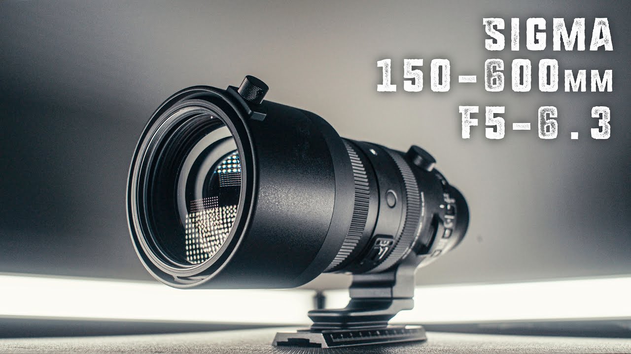 kop verkoopplan Dek de tafel THIS is an AMAZING Telephoto Lens for the Panasonic S1H and Sigma FP! Sigma  150-600mm f5-6.3 DG DN - YouTube