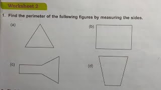 DAV Class 4 unit 11 worksheet 2 ।। Math class 4 chapter 11 worksheet 2 dav public school