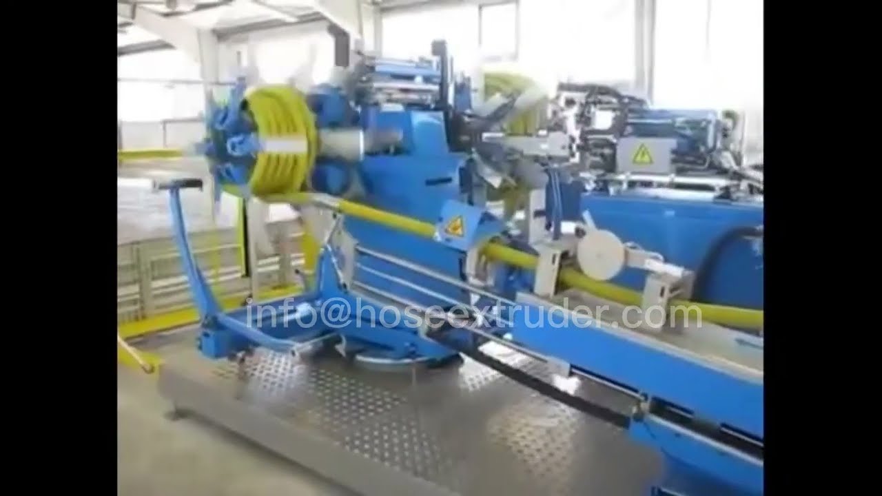 полностью автоматический намотчик для одностенной гофрированной трубы ...