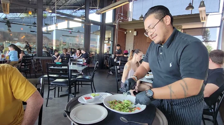 Jos crushing it - the best Guac!