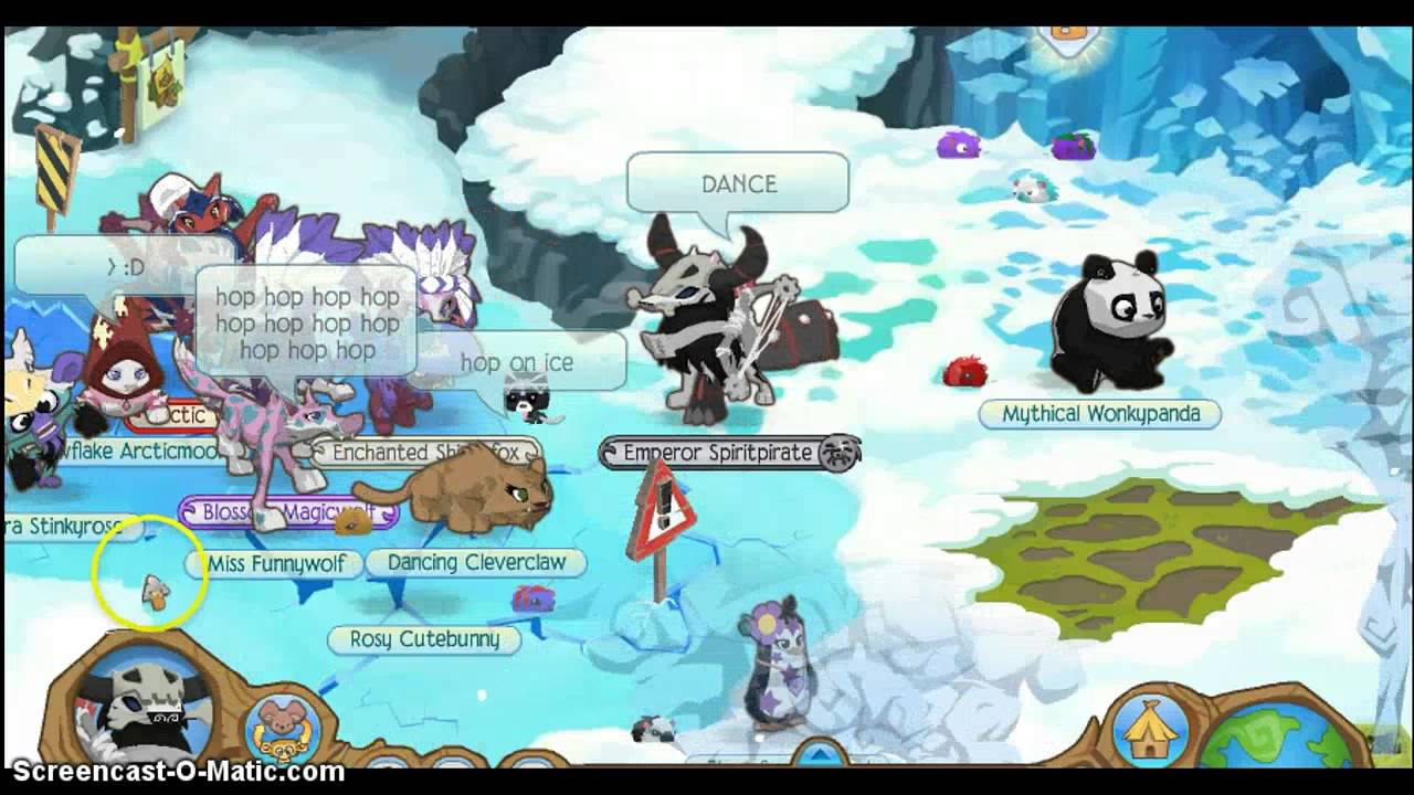 how to break the ice on animal jam