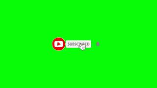 Full TOP FREE GREEN SCREEN SUBSCRIBE BUTTON NO COPYRIGHT #CreativeCommon #NoCopyrightSrtike Update