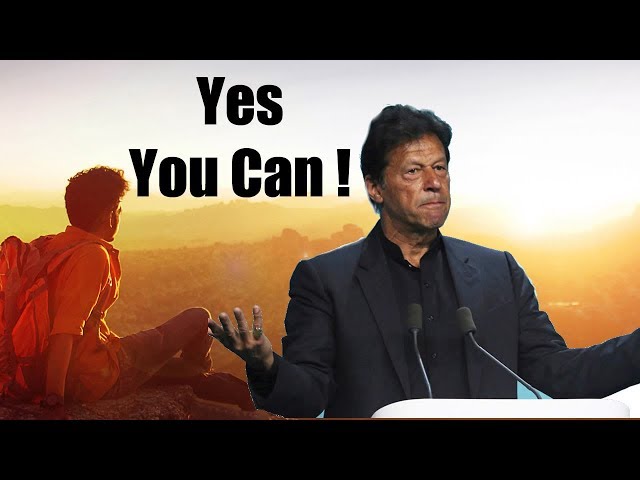 YES YOU CAN - Best Motivational Speech By Imran Khan class=