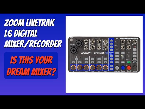 REVIEW (2026): Zoom LiveTrak L6 Digital Mixer/Recorder. Features