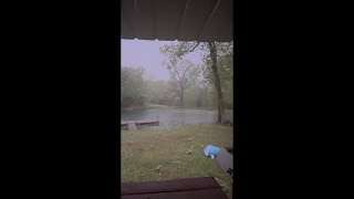 Vacationers seek shelter as tornado reported in northern Missouri