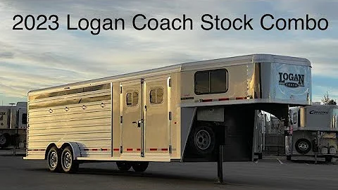 2023 Logan Coach Stock Combo Gooseneck Trainer Tac...