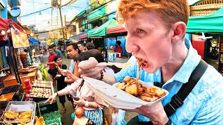 Trying Street Food at Manila's Tiktok-Famous Food Market 🇵🇭