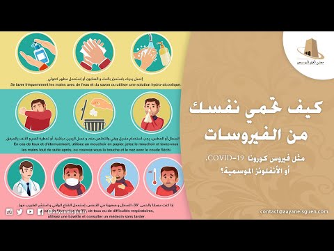 كيف تحمي نفسك من الفيروسات مثل فيروس كورونا كوفيد-19 أو الإنفلونزا الموسمية؟