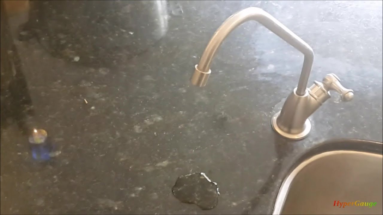 Ro Faucet Drip Leak Repair Diy How To Completely Dissemble And