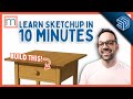 SketchUp Tutorial for Beginners - Learn SketchUp in 10 MINUTES | (SketchUp Free 2022)