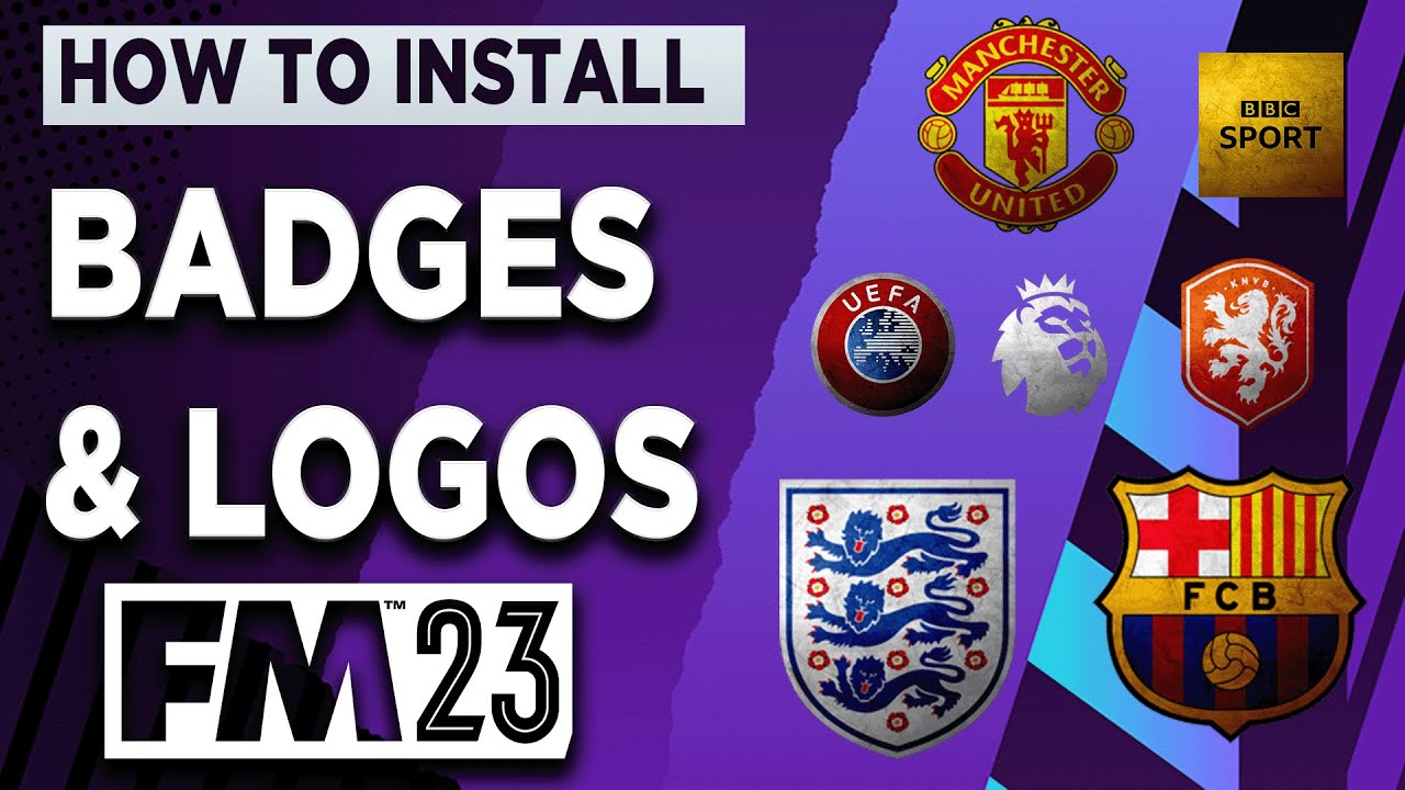 How to install kits and logo packs in Football Manager 2023