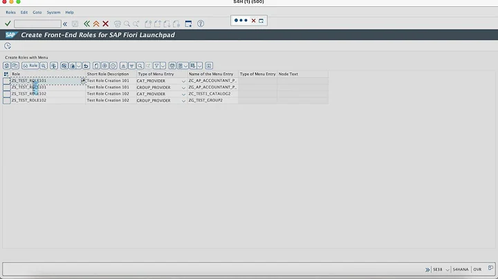 Mass maintenance of Business Roles for SAP Fiori launchpad | Fiori for S/4HANA