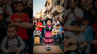 Bebê Indiana Dança Flamenco Indian Baby Dances Flamenco