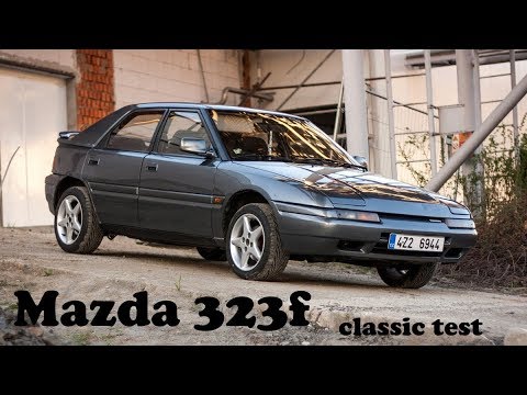 Mazda 323f Astina Test In Old Classic Top Gear 1989