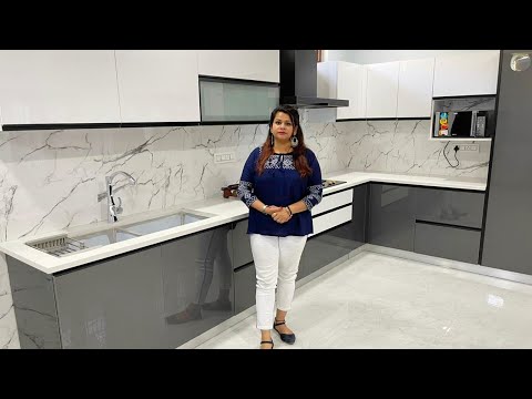 Video: Bijela Sjajna Kuhinja (55 Fotografija): Moderan Kuhinjski Set U Unutrašnjosti, Dizajn Namještaja Od MDF -a I Drugih Materijala, Recenzije