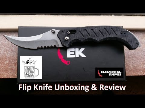 Flip Knife Unboxing and Review - YouTube