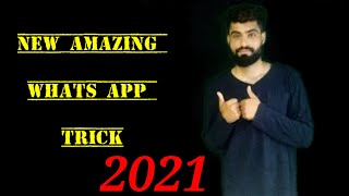 whats app new trick 2021 | check who chats with u more | Oldest whats app account screenshot 4