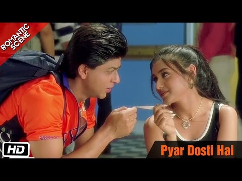 Pyar Dosti Hai - Romantic Scene - Kuch Kuch Hota Hai - Shahrukh Khan, Rani Mukerji, Kajol