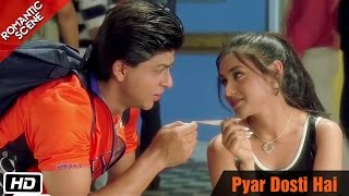 Pyar Dosti Hai   Romantic Scene   Kuch Kuch Hota Hai   Shahrukh Khan, Rani Mukerji, Kajol