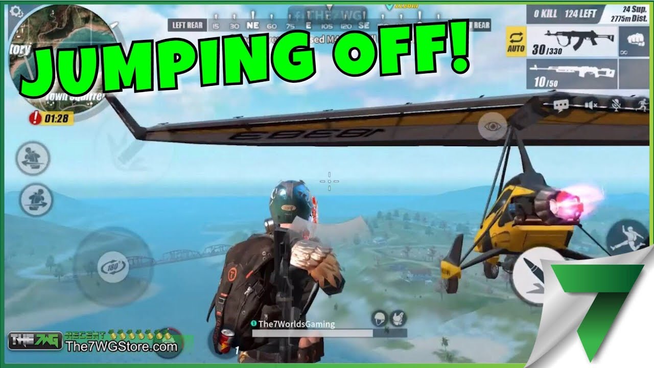 NEW UPDATE! SEASON 1 & JUMPING OFF A GLIDER!! | Rules of Survival - 