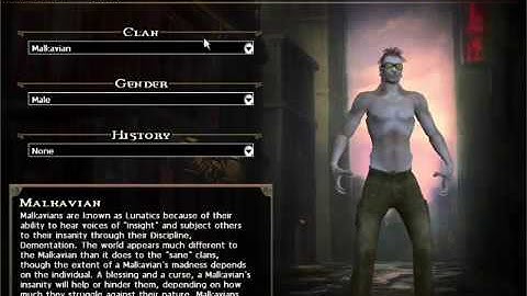 Vampire the Masquerade: Bloodlines Clans Explanation