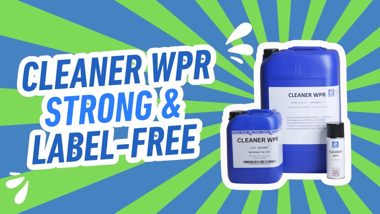 TAKA Industrial Cleaner WPR: for Flat lamination Machines, Slot Nozzles ...