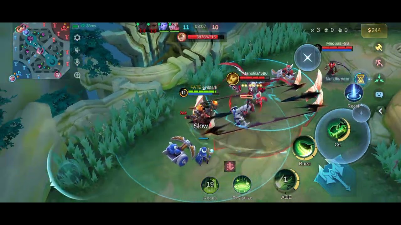 Pelea a muerte con cuchillos Terizla vs Freya