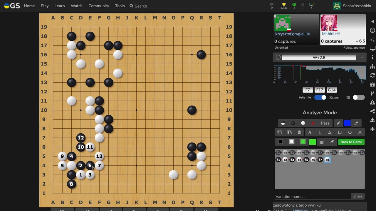 Sezon 38, kgrZG   [1521] -  Mithirii  [1515]