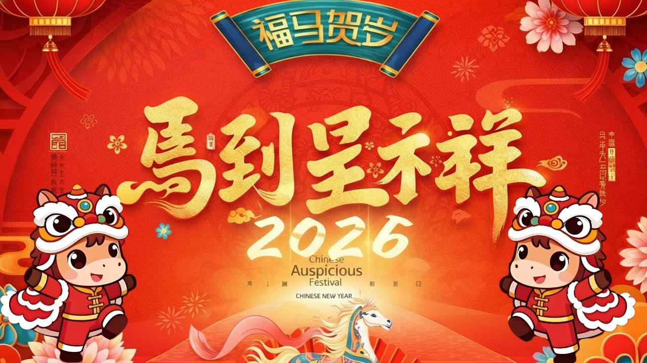 🏆No 1 🧨 2026 新年歌🧨賀新年迎財神《傳統》🏮賀歲金曲🍊【CNY】新年群星传统贺岁专辑🧨Chinese New Year Song 2026