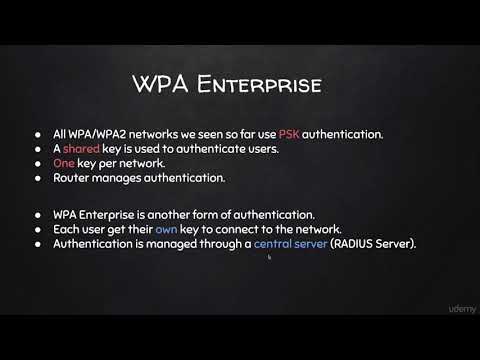 What is WPA/WPA2 Enterprise & How it Works