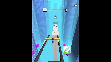 Roof Rails | Level 6 | New Update 🔥 | #shorts #games all levels