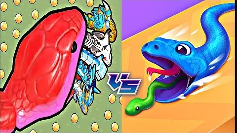 Snake Clash.io🐍 Vs Snake Run Race Game Best Epic Comparison! Which is the Best? #snakegame
