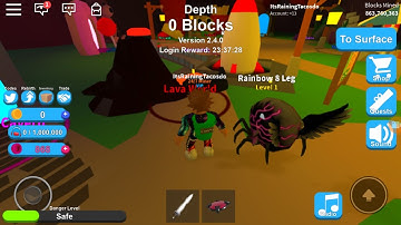 NEW LAVA WORLD IN MINING SIMULATOR *small clip at end*