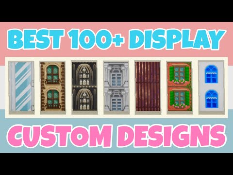 Best 100+ Outdoor Panel Display Custom Designs In Animal Crossing New Horizons (Castle, Ship, Codes)