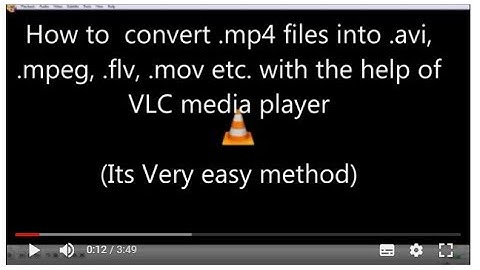 How to convert mp4 file into .avi, flv, mov, mp3, wav etc in 1 minute.