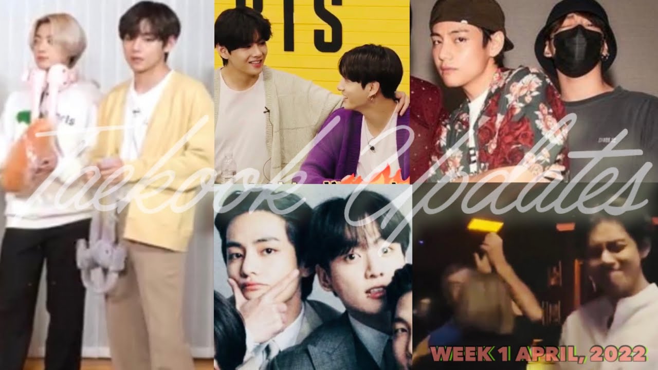 [Taekook updates] What happened in Week 5/1 Mar/Apr 2022 | Las Vegas, Jk quarantined and Silk Sonic