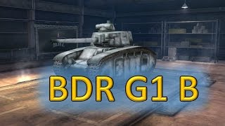 Обзор на танк BDR G1 B | Игра с подписчиком | Уроки тащерства | Имба?