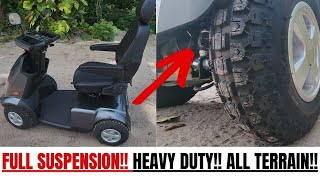Heavy Duty Full Suspension Mobility Scooter | AFIKIM Afiscooter C4