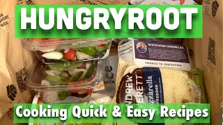 Hungryroot Unboxing & Cooking Quick & Easy Recipes  HungryRoot Coupon Code
