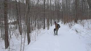 20150226 Harriman Silvermine Snow Hike Justin Deb 2